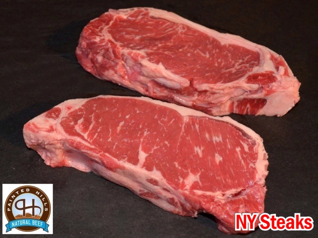 New York Steaks From Painted Hills Ranch