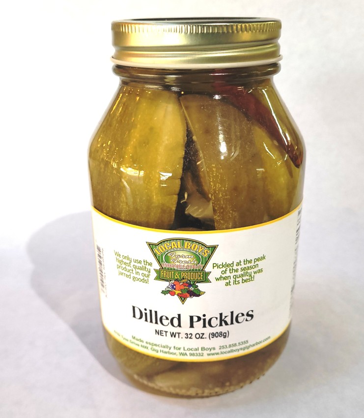 Dilled Pickles 32oz