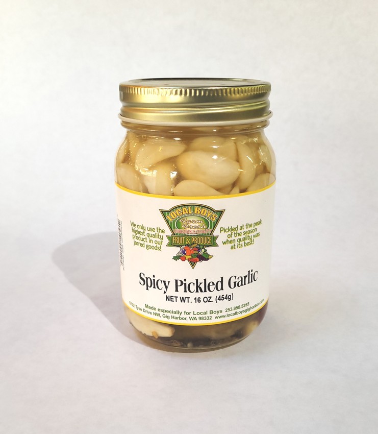 Spicy Pickled Garlic 16oz